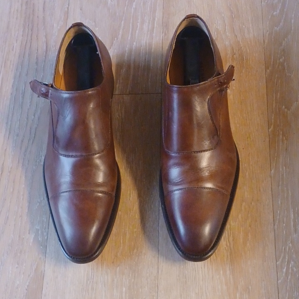 Men's Brown Leather Dress Shoes